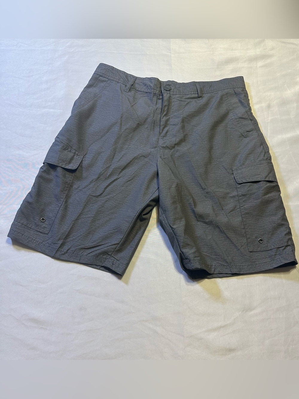 Men's Cargo Shorts in Slate Gray - Durable Everyday Utility